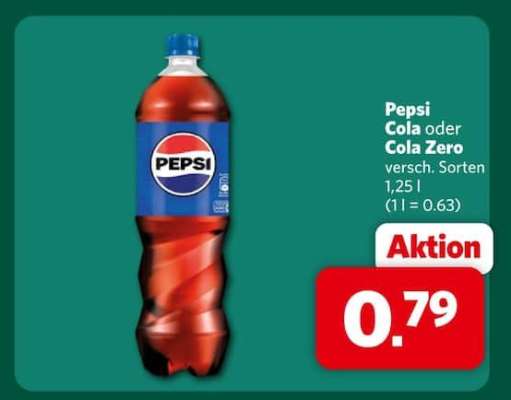 Pepsi Cola oder Cola Zero