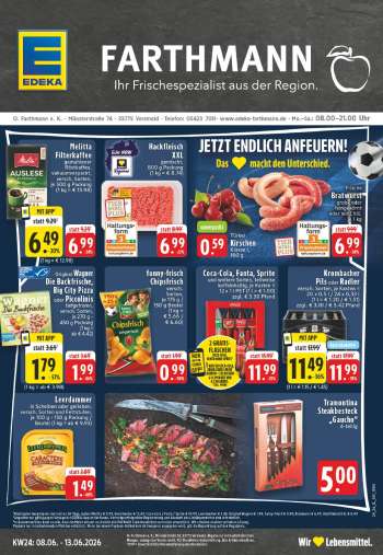 Prospekte Edeka - 8.06.2026 - 13.06.2026.