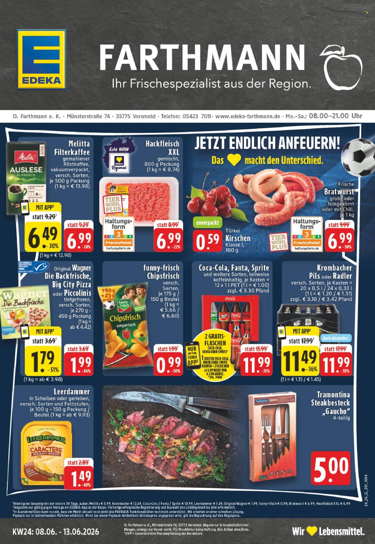 Leták Edeka - 8.6.2026 - 13.6.2026. Strana 1