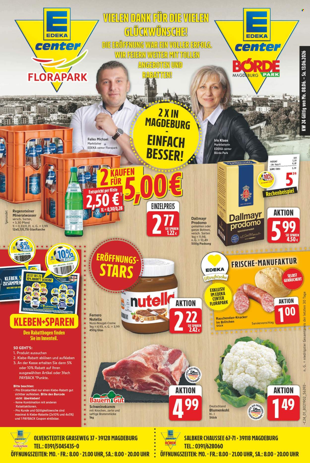 Leták E center - 8.6.2026 - 13.6.2026. Strana 1