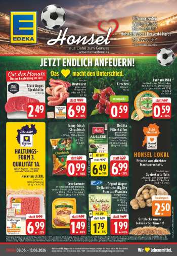 Prospekte Edeka - 8.06.2026 - 13.06.2026.