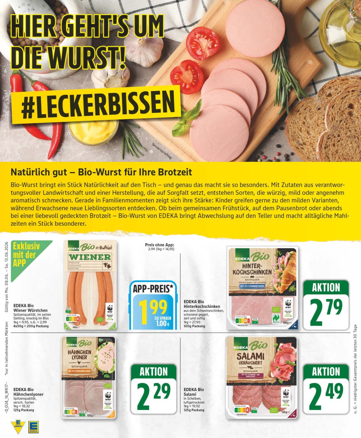 Leták Edeka - 8.6.2026 - 13.6.2026. Strana 16