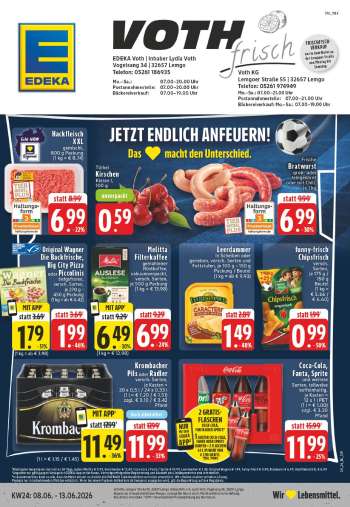 Prospekte Edeka - 8.06.2026 - 13.06.2026.