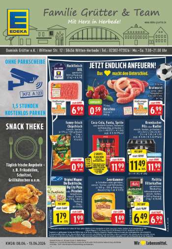 Prospekte Edeka - 8.06.2026 - 13.06.2026.