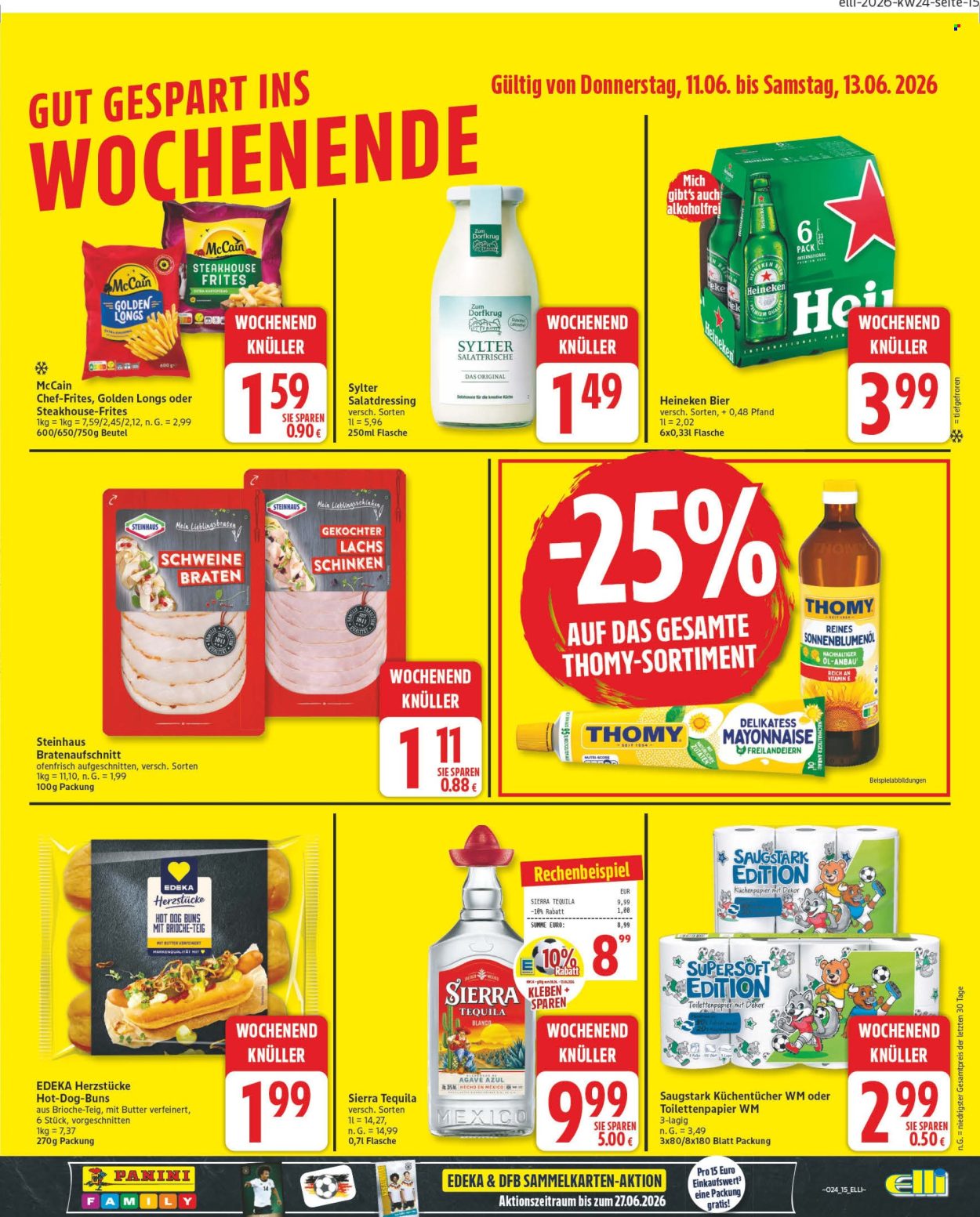 Leták Edeka - 8.6.2026 - 13.6.2026. Strana 15