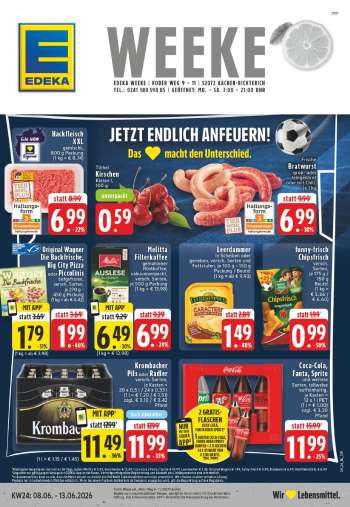 Prospekte Edeka - 8.06.2026 - 13.06.2026.
