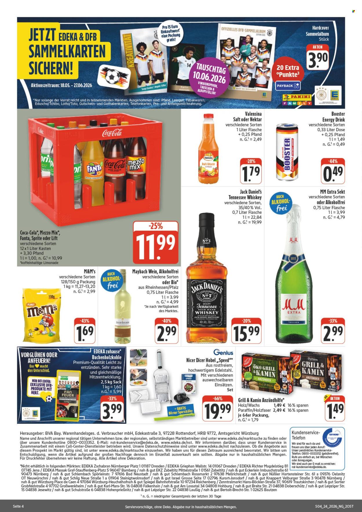 Leták Edeka - 8.6.2026 - 13.6.2026. Strana 4