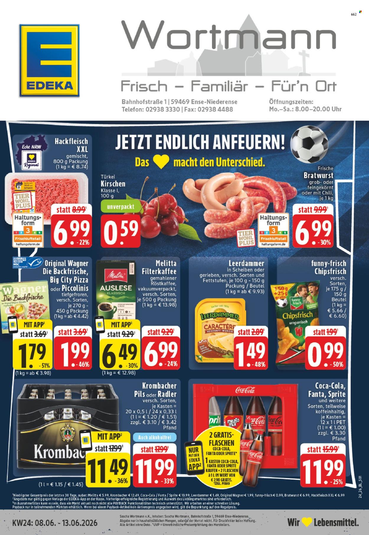 Leták Edeka - 8.6.2026 - 13.6.2026. Strana 1