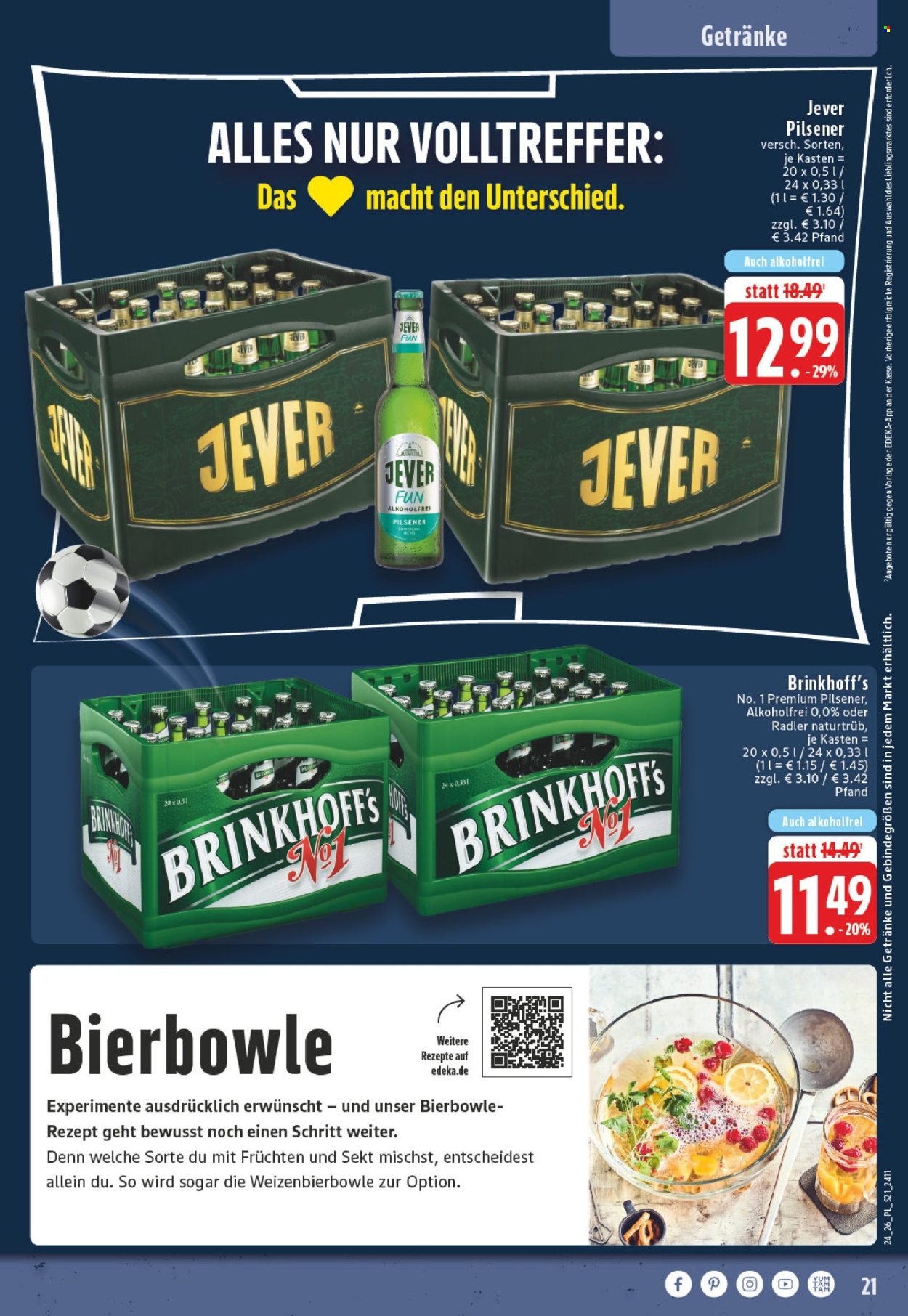 Leták Edeka - 8.6.2026 - 13.6.2026. Strana 23