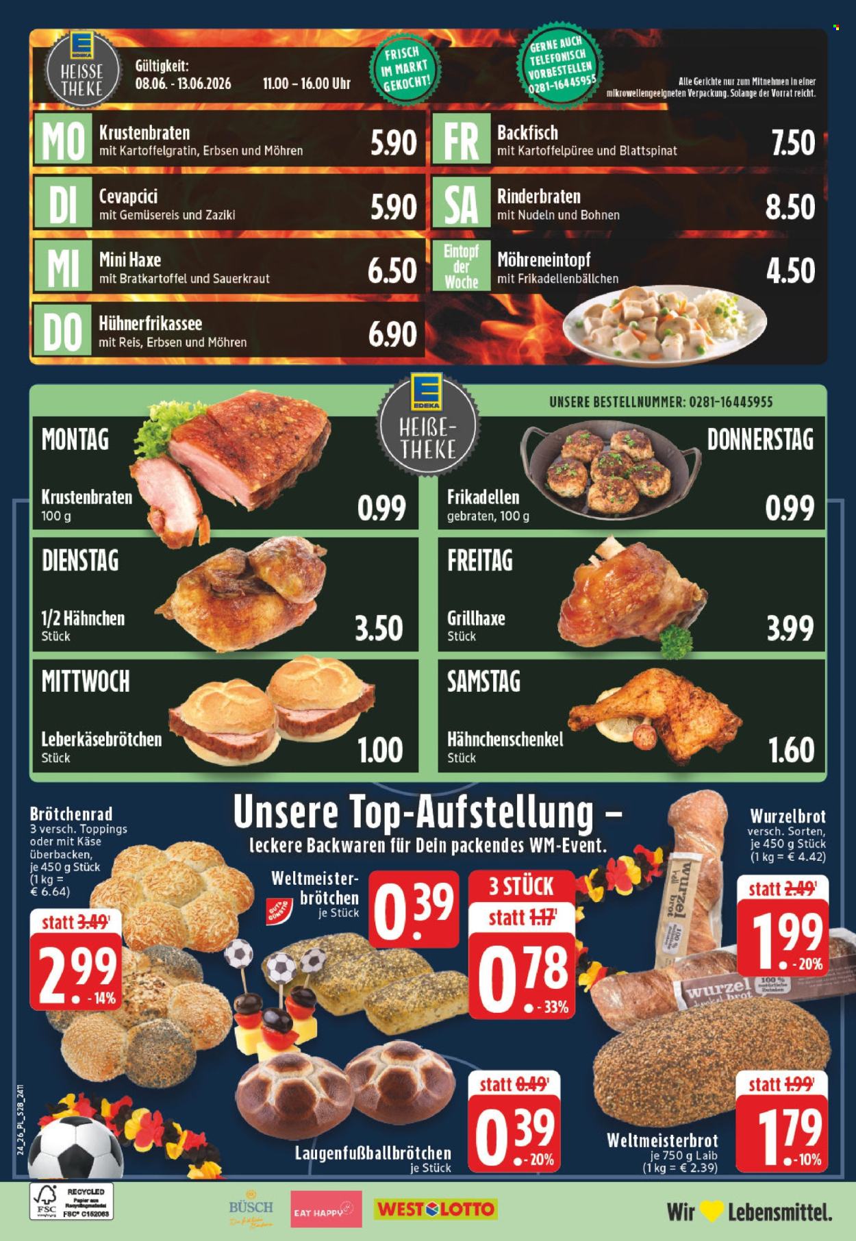 Leták Edeka - 8.6.2026 - 13.6.2026. Strana 30