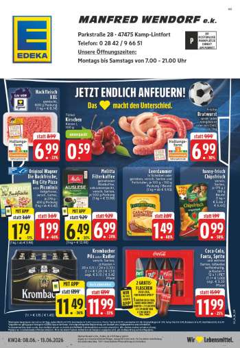 Prospekte Edeka - 8.06.2026 - 13.06.2026.
