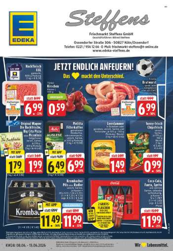 Prospekte Edeka - 8.06.2026 - 13.06.2026.