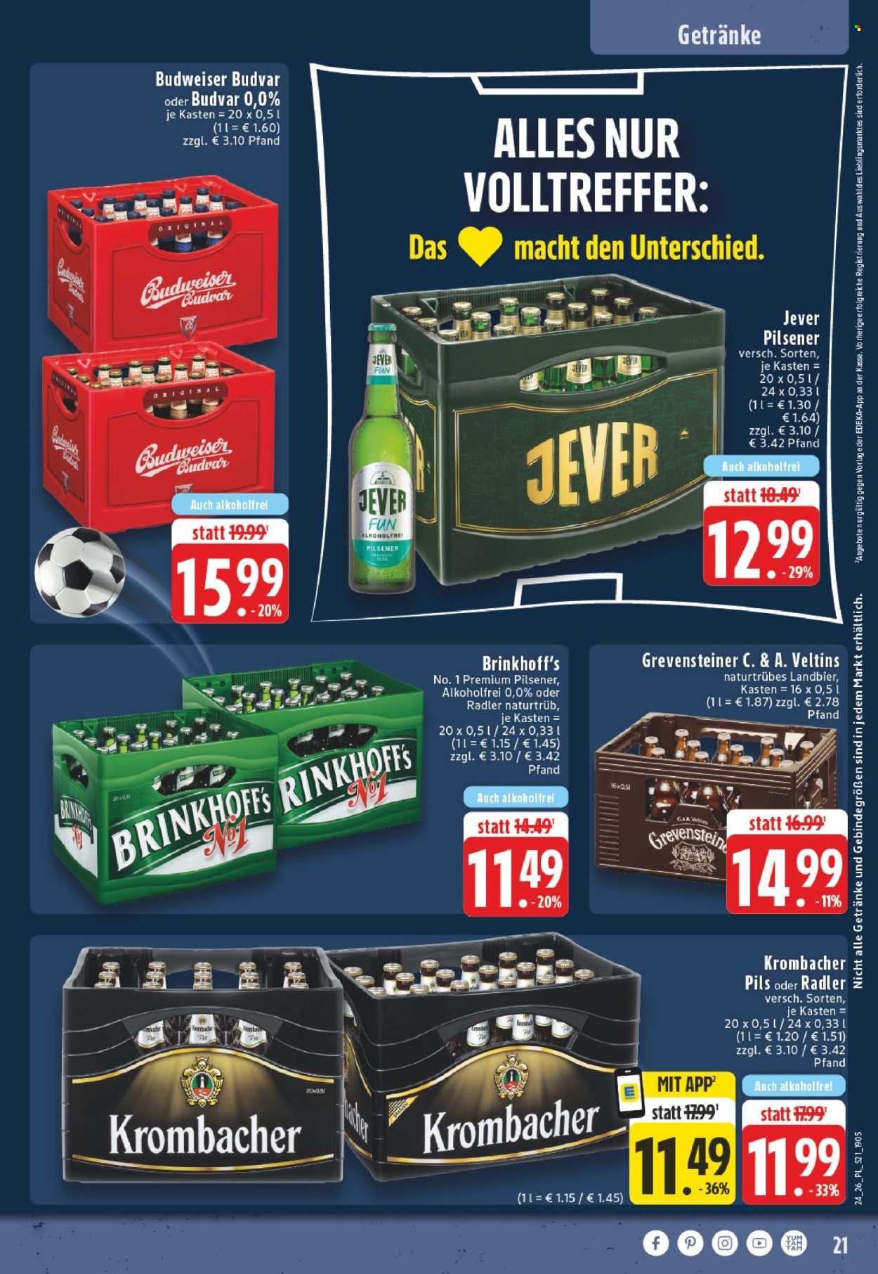 Leták Edeka - 8.6.2026 - 13.6.2026. Strana 23