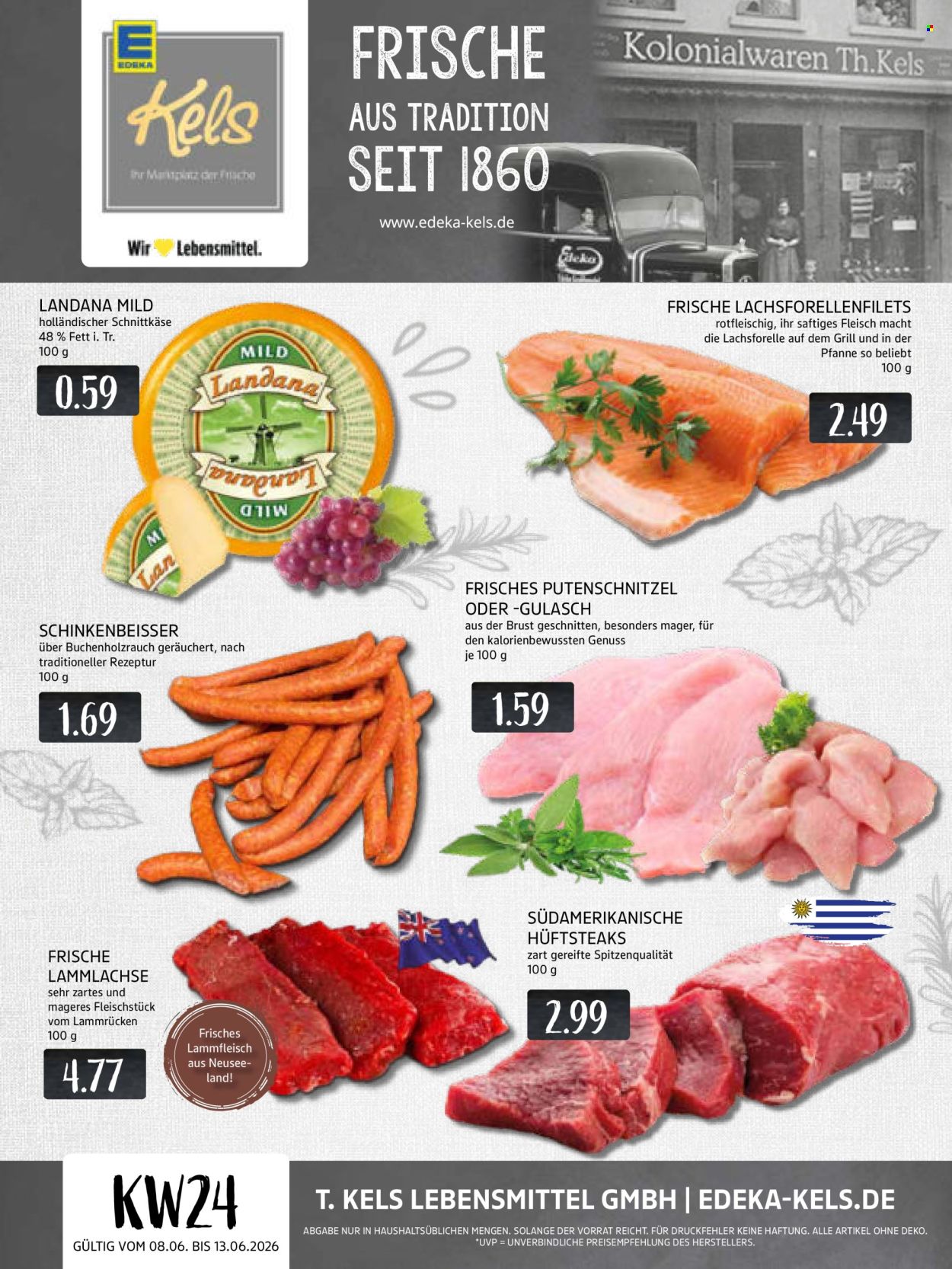 Leták Edeka - 8.6.2026 - 13.6.2026. Strana 1