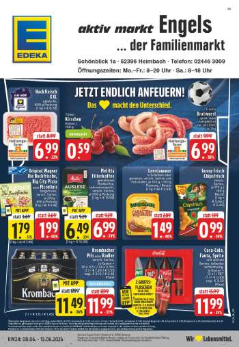 Prospekte Edeka - 8.06.2026 - 13.06.2026.