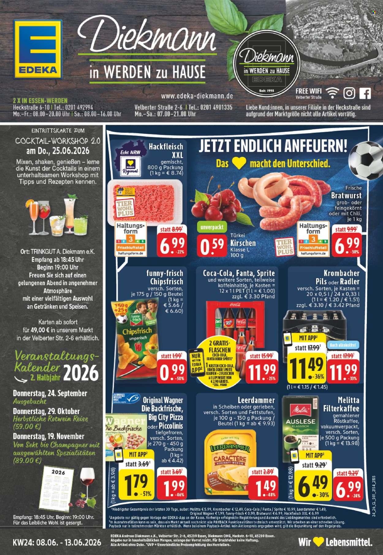 Leták Edeka - 8.6.2026 - 13.6.2026. Strana 1