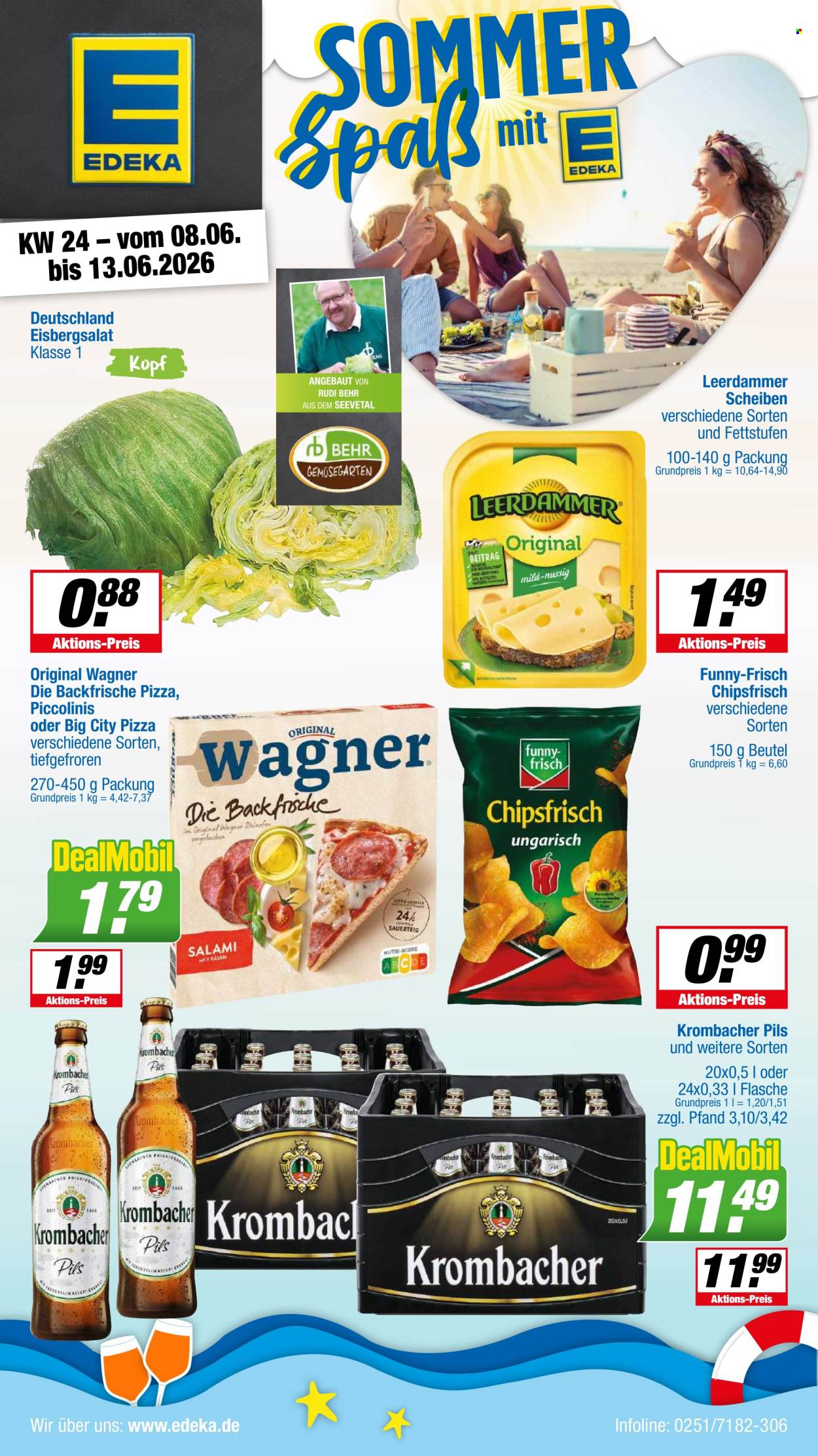 Leták Edeka - 8.6.2026 - 13.6.2026. Strana 1