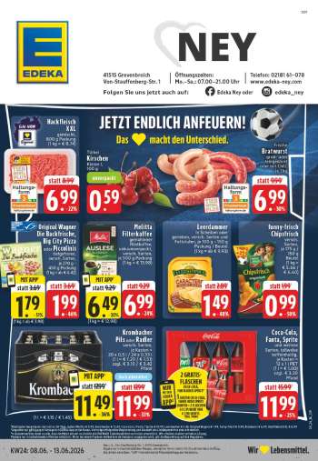 Prospekte Edeka - 8.06.2026 - 13.06.2026.