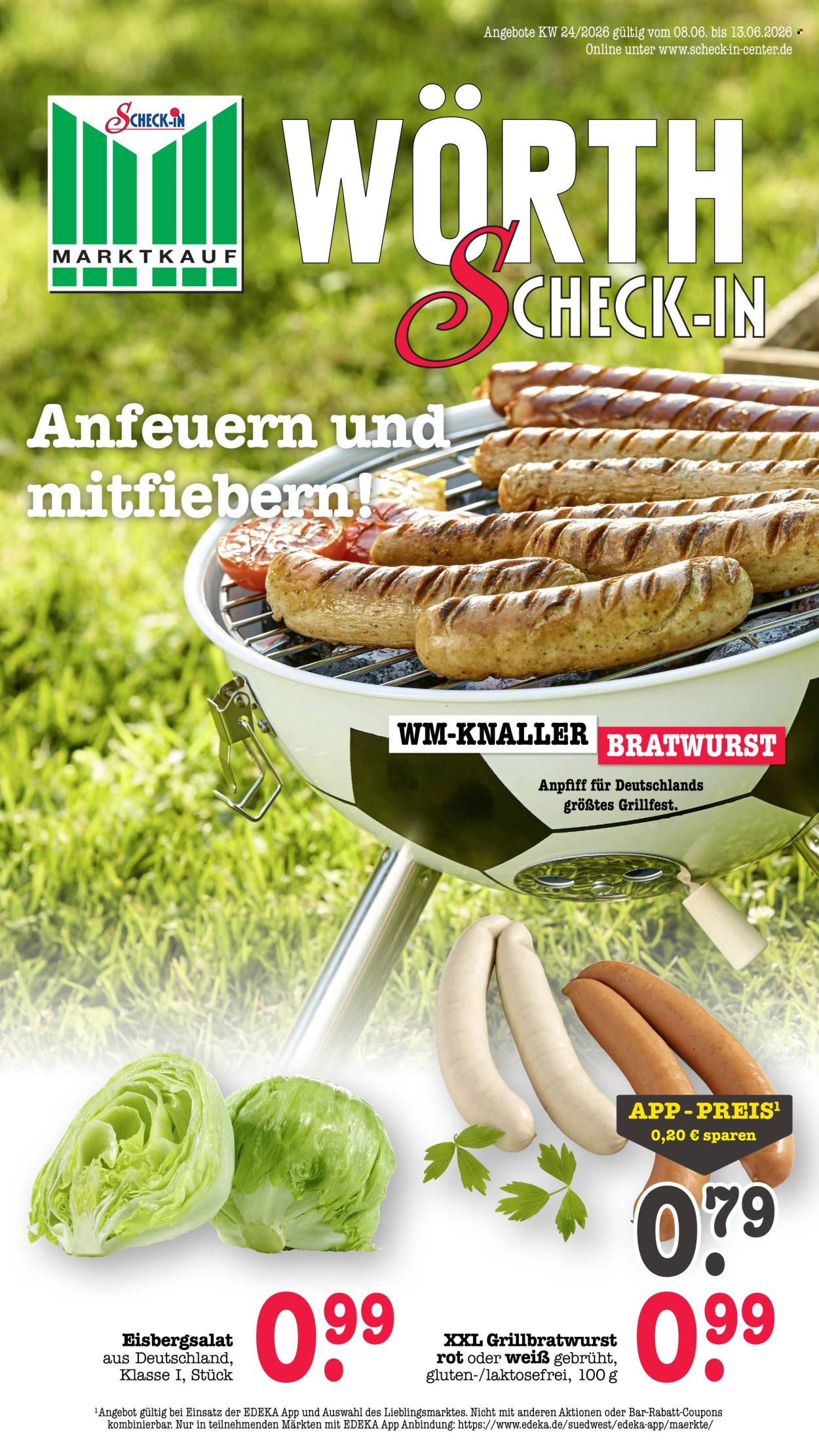 Scheck-in Prospekte  - 8.06.2026 - 13.06.2026. Seite 1