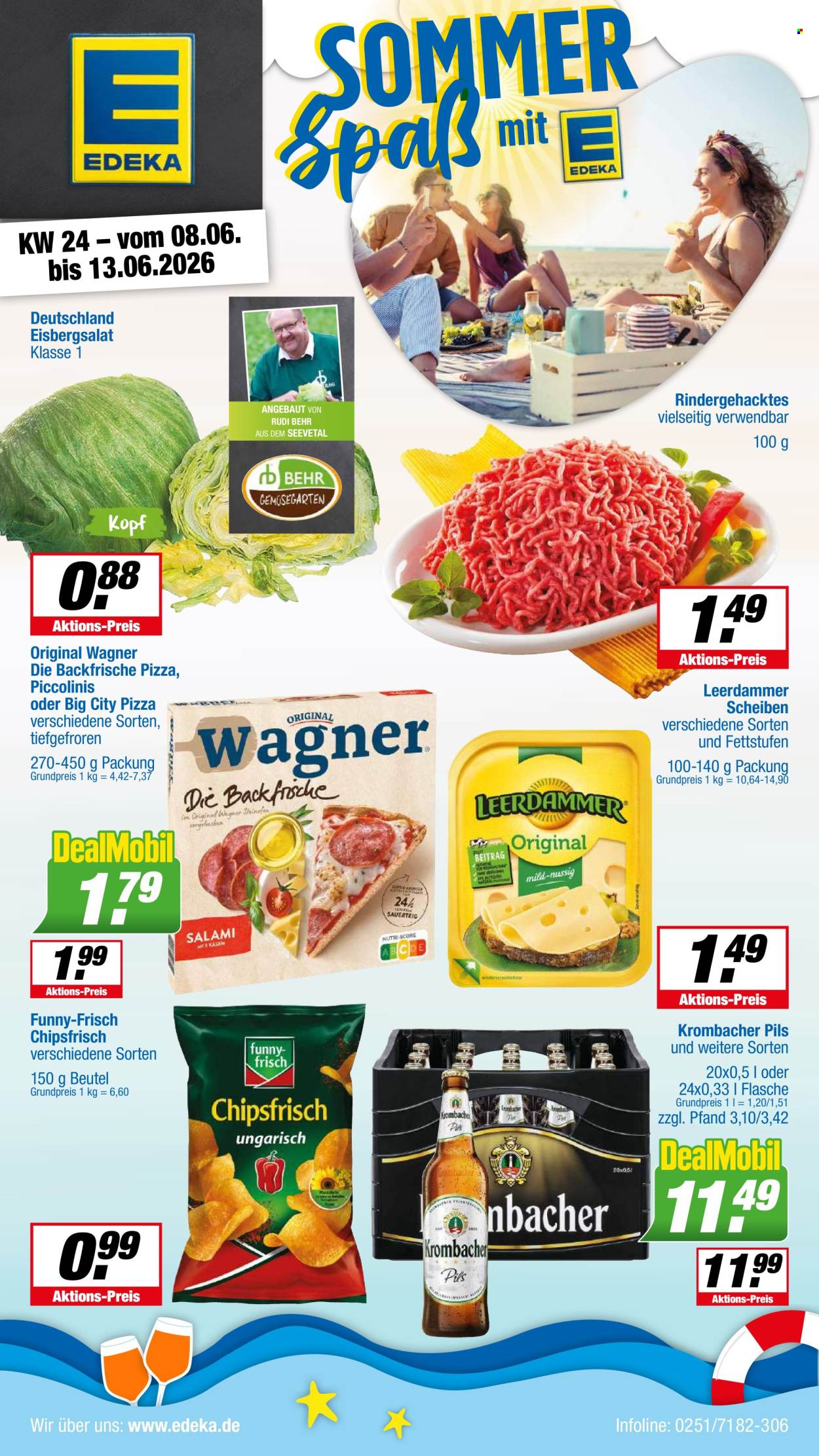 Leták Edeka - 8.6.2026 - 13.6.2026. Strana 1