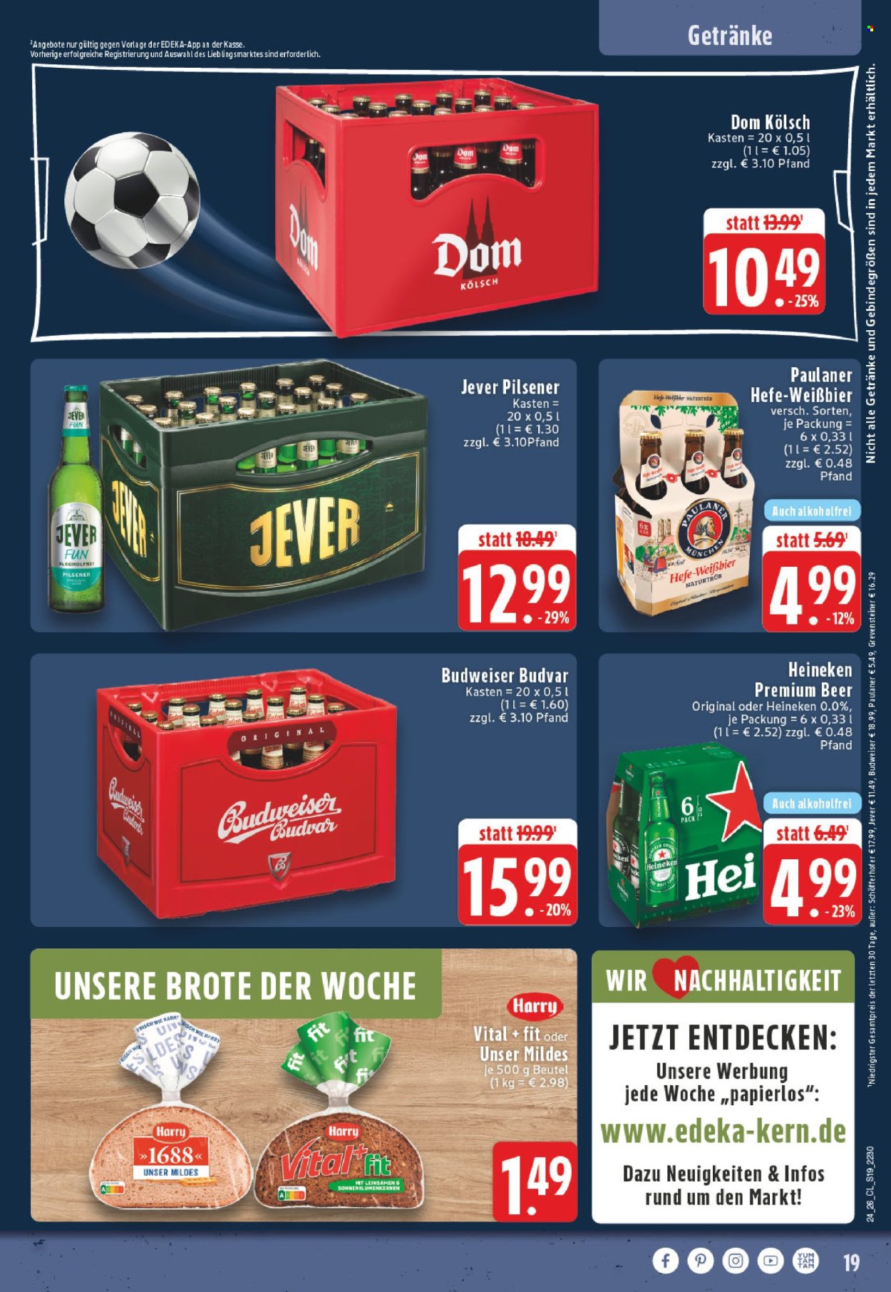 Leták Edeka - 8.6.2026 - 13.6.2026. Strana 21