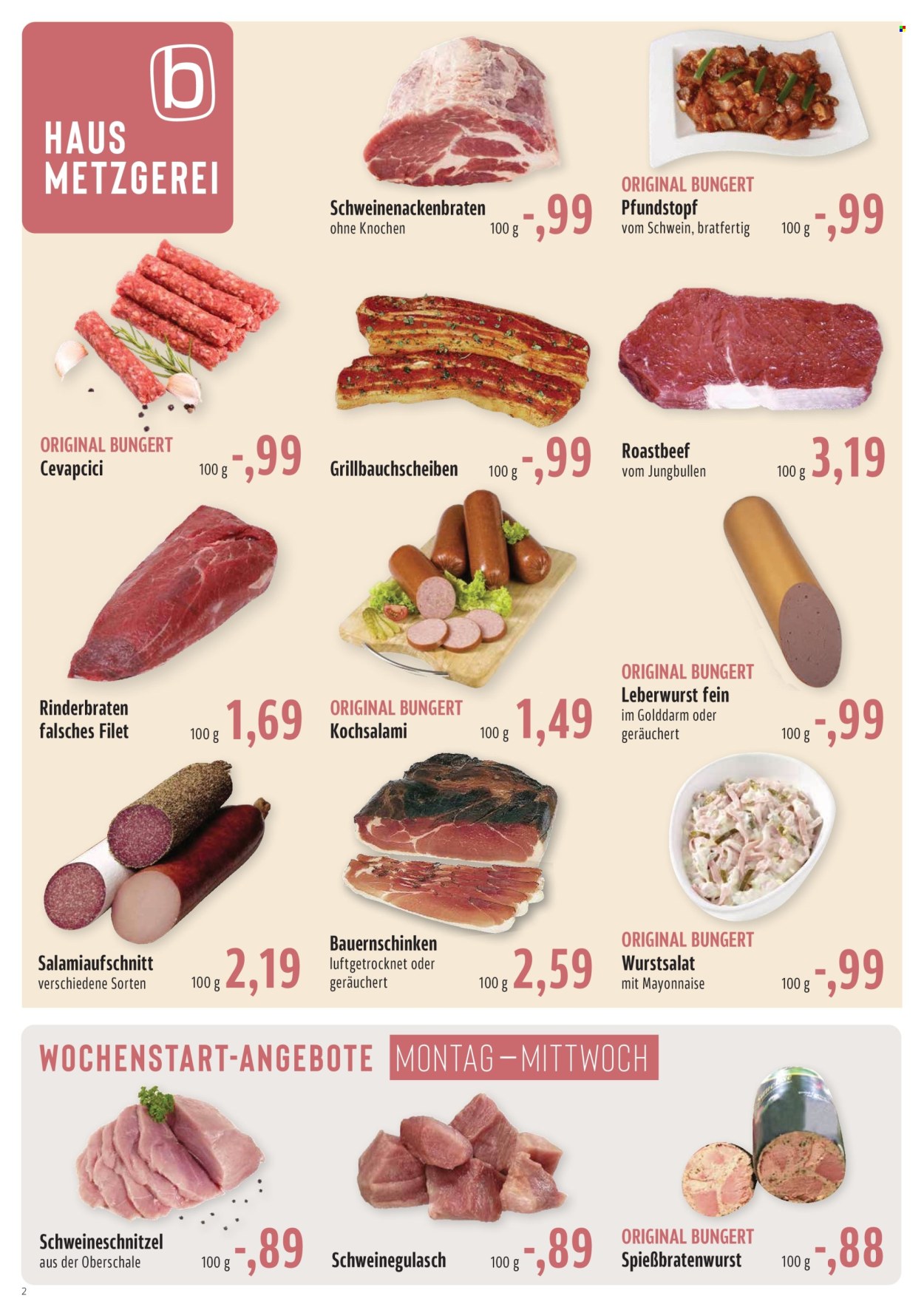 Leták Edeka - 8.6.2026 - 13.6.2026. Strana 2