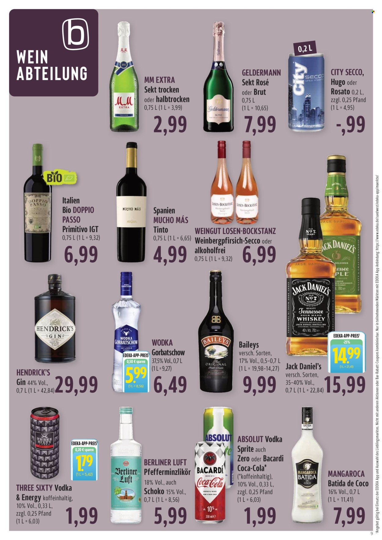 Leták Edeka - 8.6.2026 - 13.6.2026. Strana 9