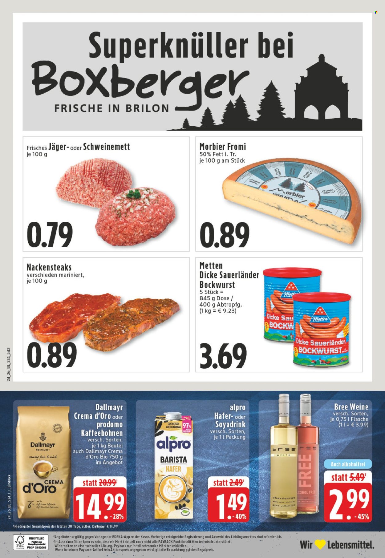 Leták Edeka - 8.6.2026 - 13.6.2026. Strana 26