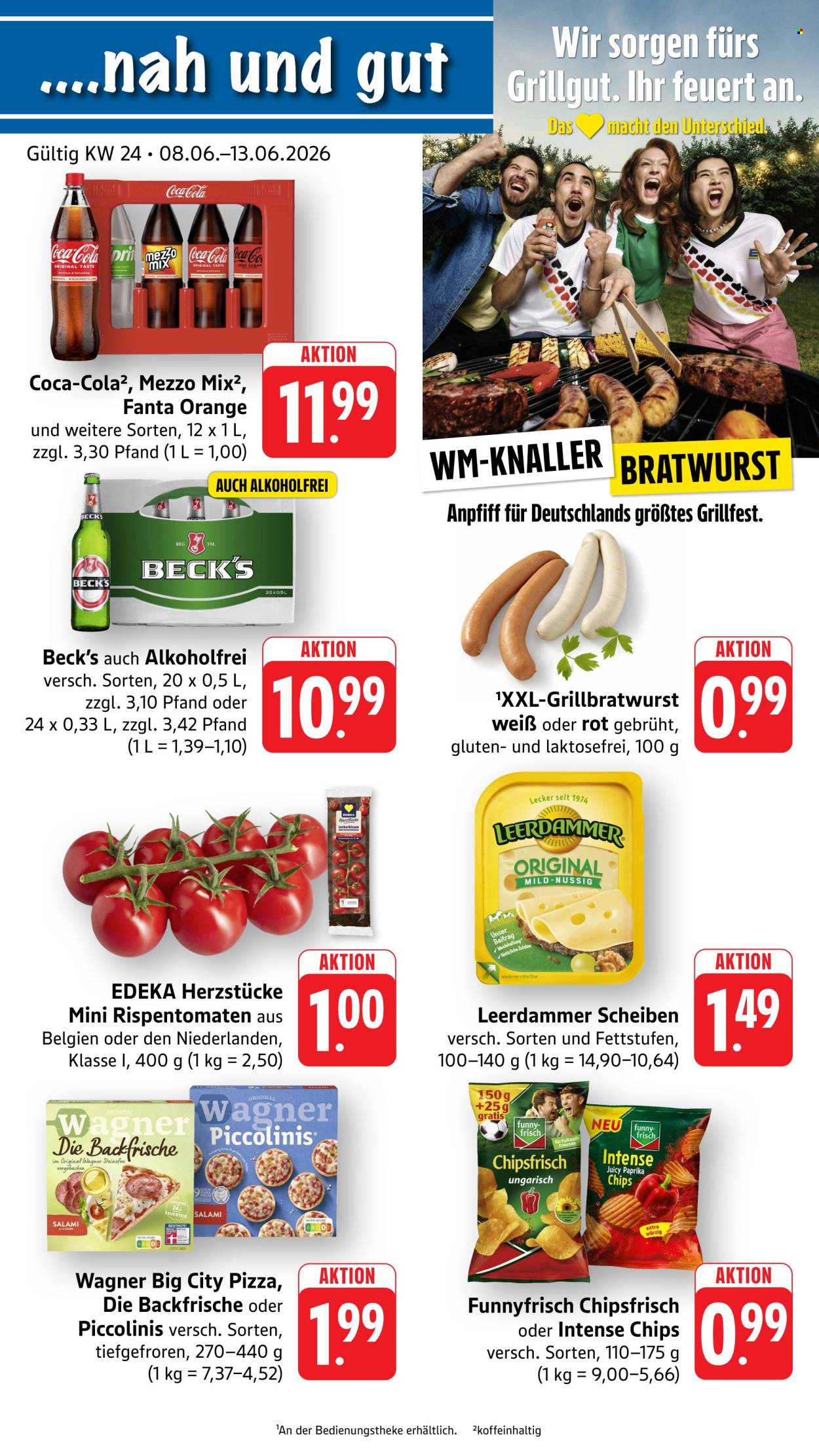 Leták Edeka - 8.6.2026 - 13.6.2026. Strana 1