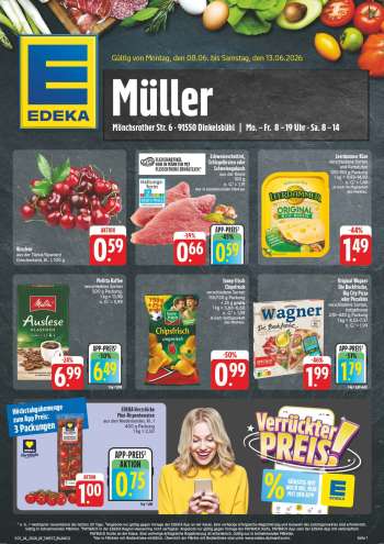 Prospekte Edeka - 8.06.2026 - 13.06.2026.
