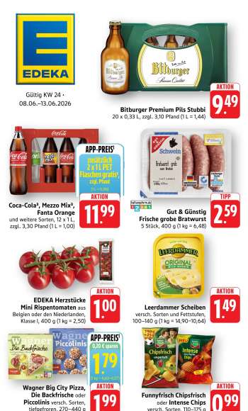 Prospekte Edeka - 8.06.2026 - 13.06.2026.