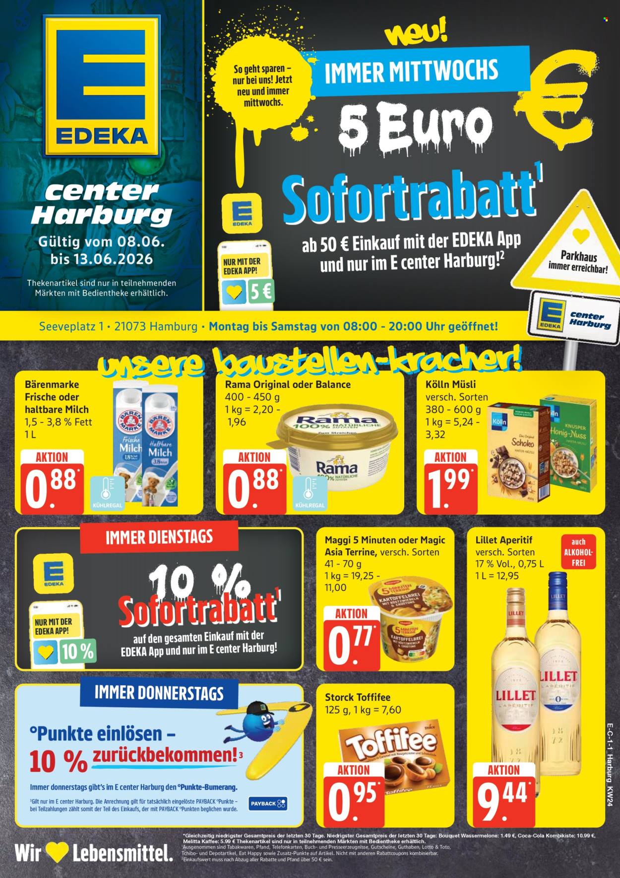 Leták Edeka - 8.6.2026 - 13.6.2026. Strana 1