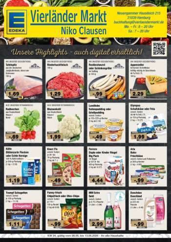 Prospekte Edeka - 8.06.2026 - 13.06.2026.