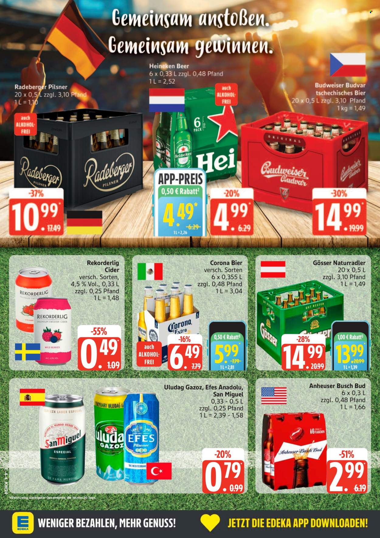 Leták Edeka - 8.6.2026 - 13.6.2026. Strana 4