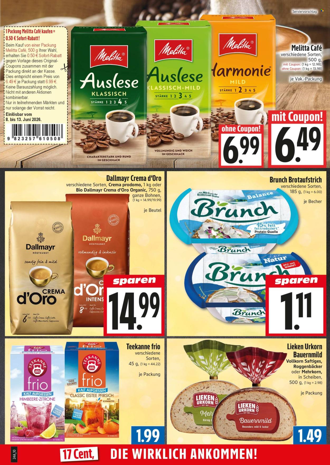 Leták Edeka - 8.6.2026 - 13.6.2026. Strana 10