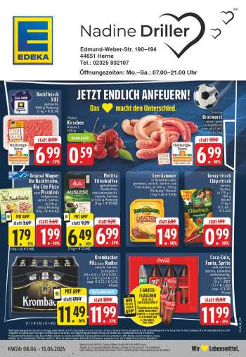 Prospekte Edeka - 8.06.2026 - 13.06.2026.
