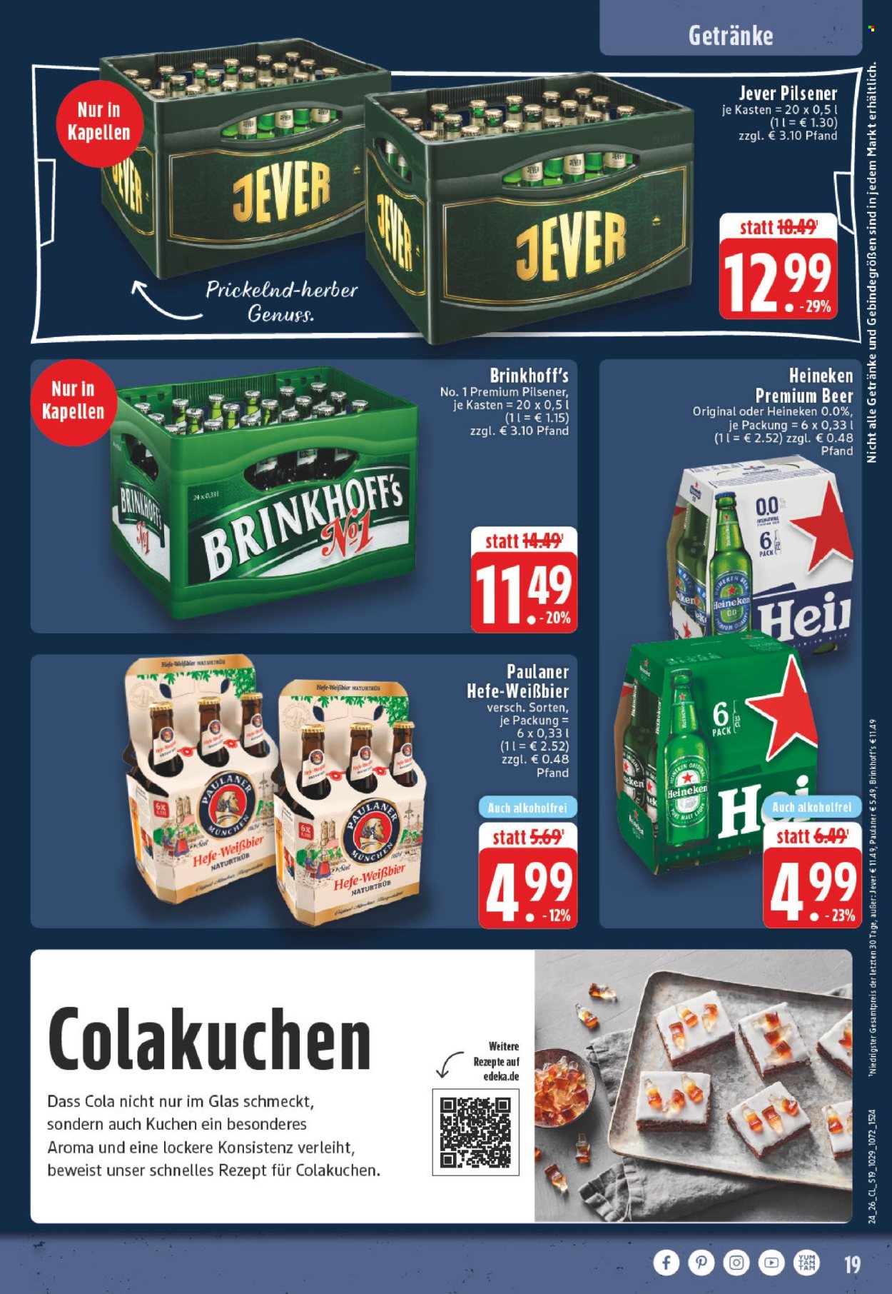 Leták Edeka - 8.6.2026 - 13.6.2026. Strana 21