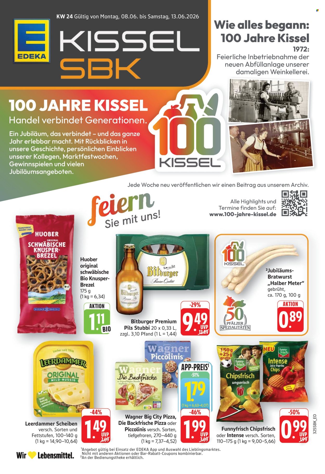 Leták Edeka - 8.6.2026 - 13.6.2026. Strana 1
