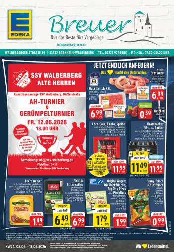 Prospekte Edeka - 8.06.2026 - 13.06.2026.