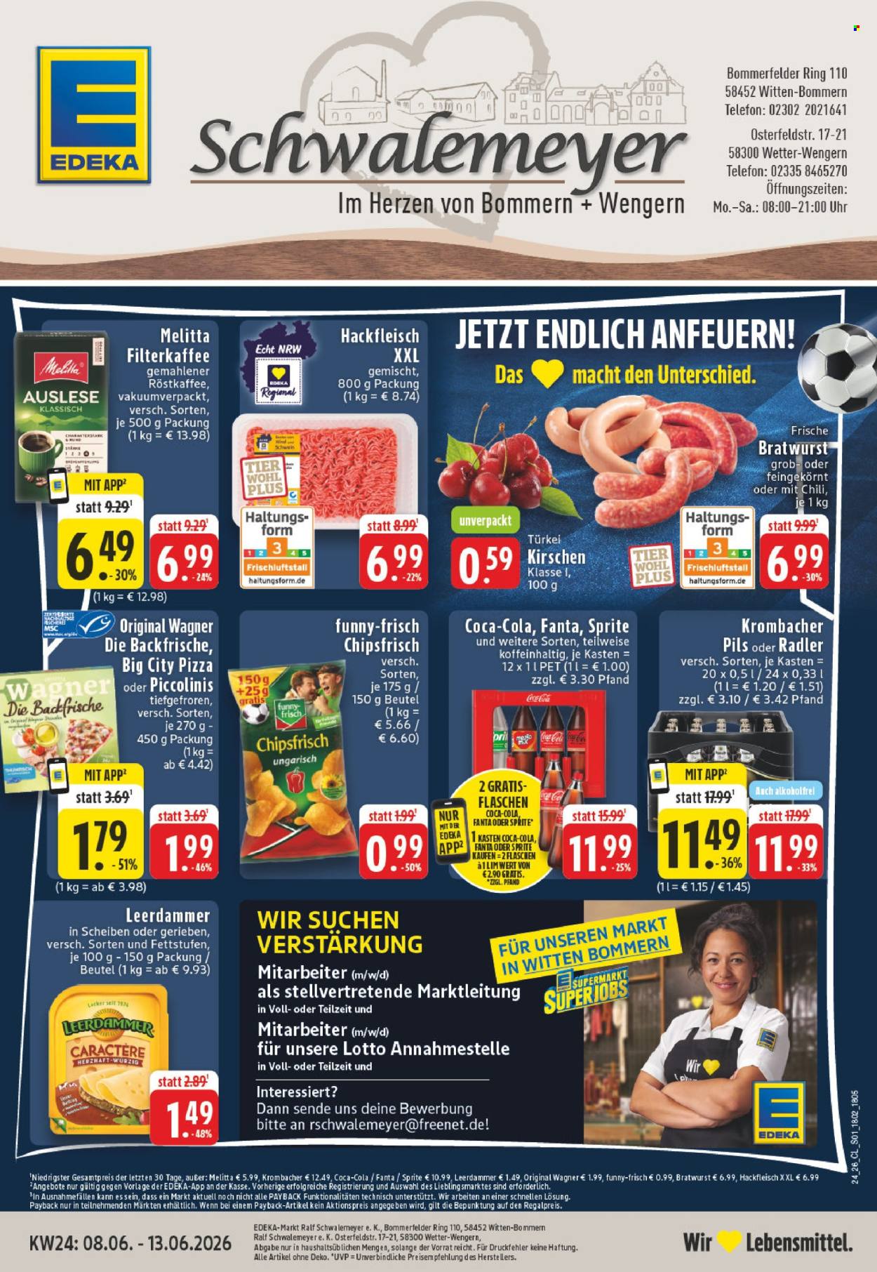 Leták Edeka - 8.6.2026 - 13.6.2026. Strana 1