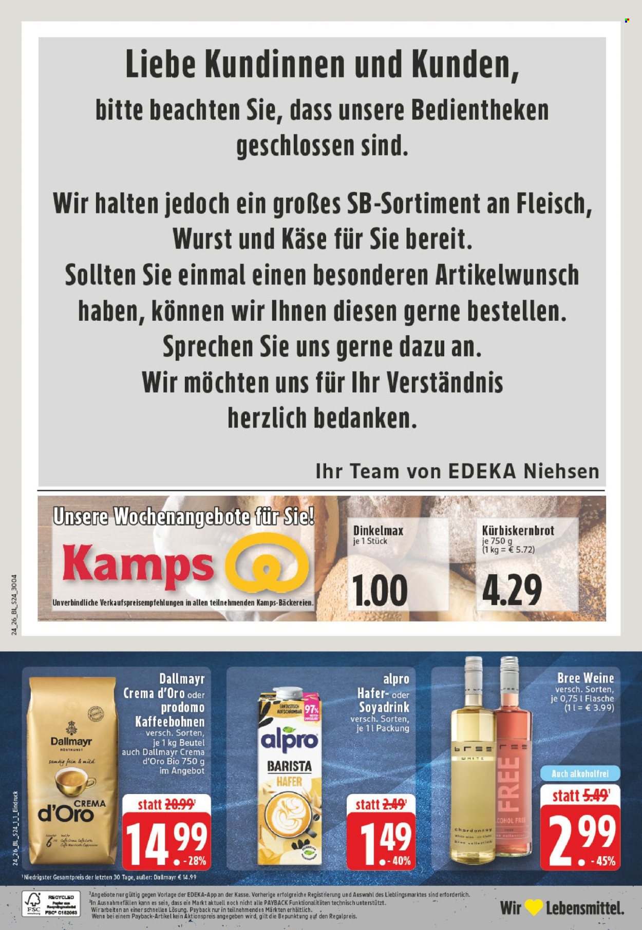Leták Edeka - 8.6.2026 - 13.6.2026. Strana 26