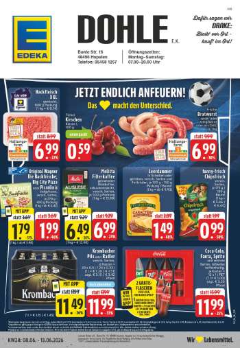 Prospekte Edeka - 8.06.2026 - 13.06.2026.
