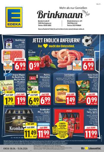 Prospekte Edeka - 8.06.2026 - 13.06.2026.