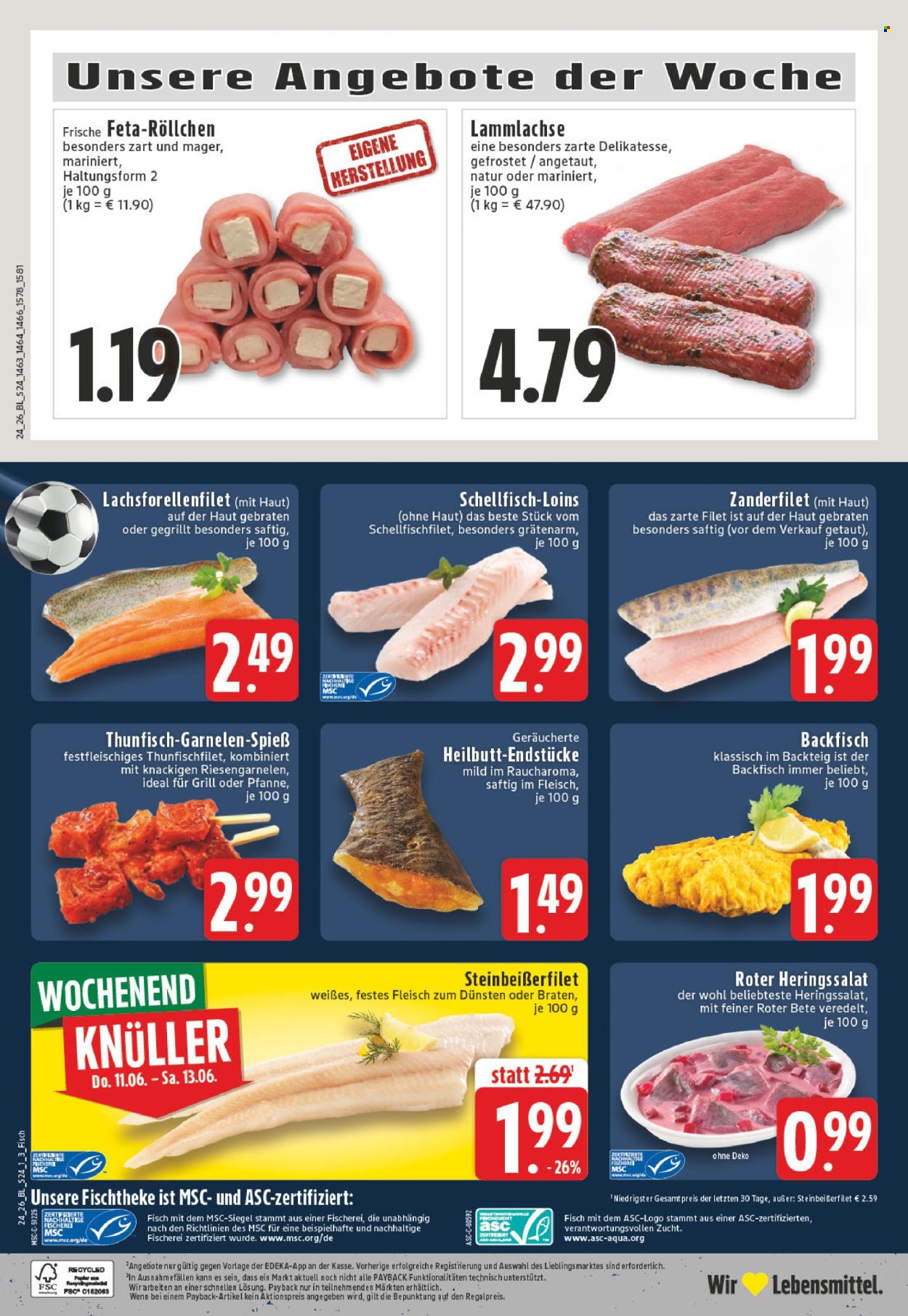Leták Edeka - 8.6.2026 - 13.6.2026. Strana 26