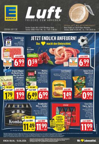 Prospekte Edeka - 8.06.2026 - 13.06.2026.