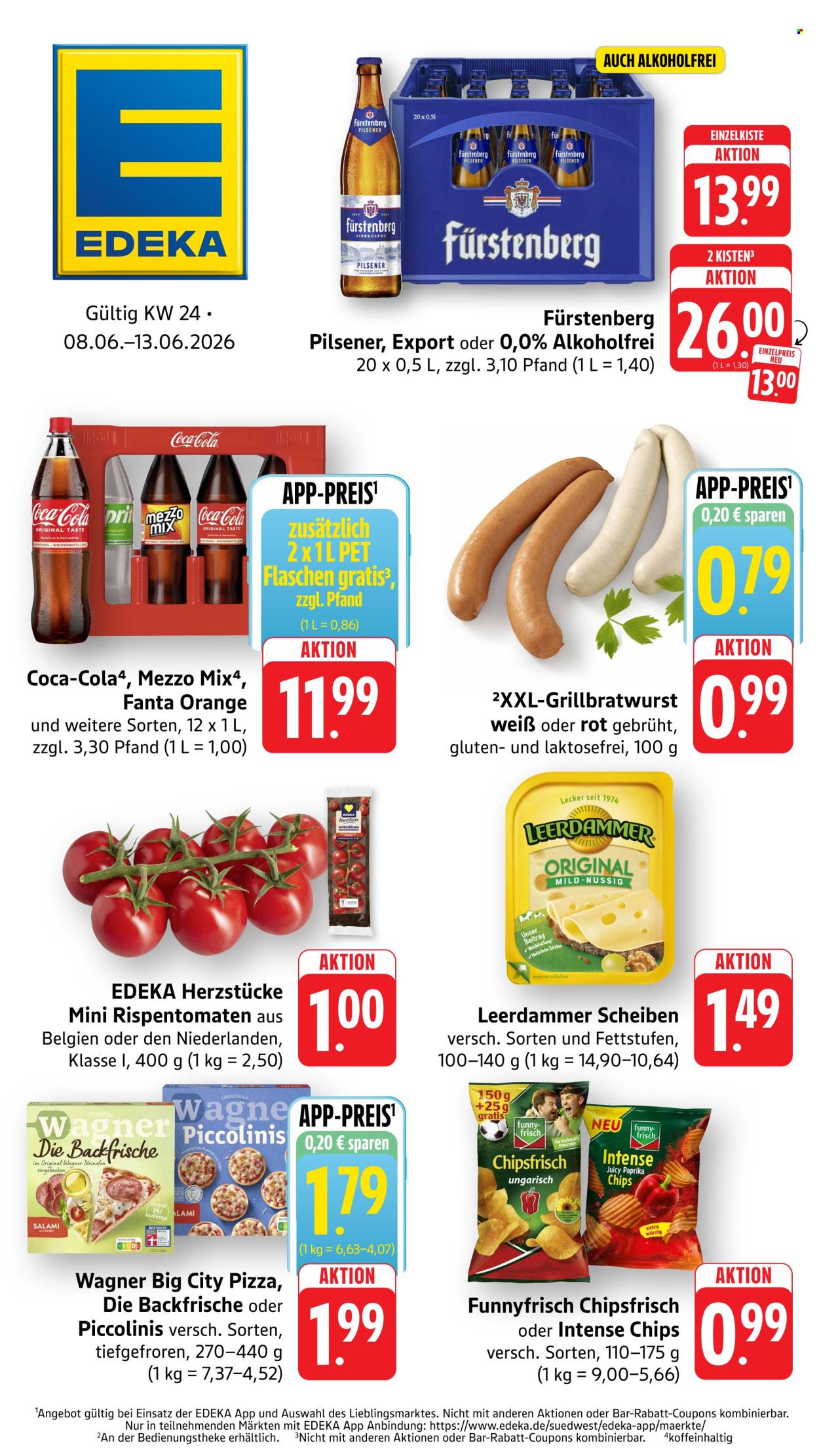 Leták Edeka - 8.6.2026 - 13.6.2026. Strana 1