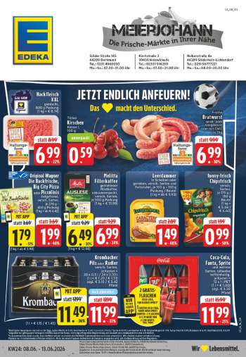 Prospekte Edeka - 8.06.2026 - 13.06.2026.