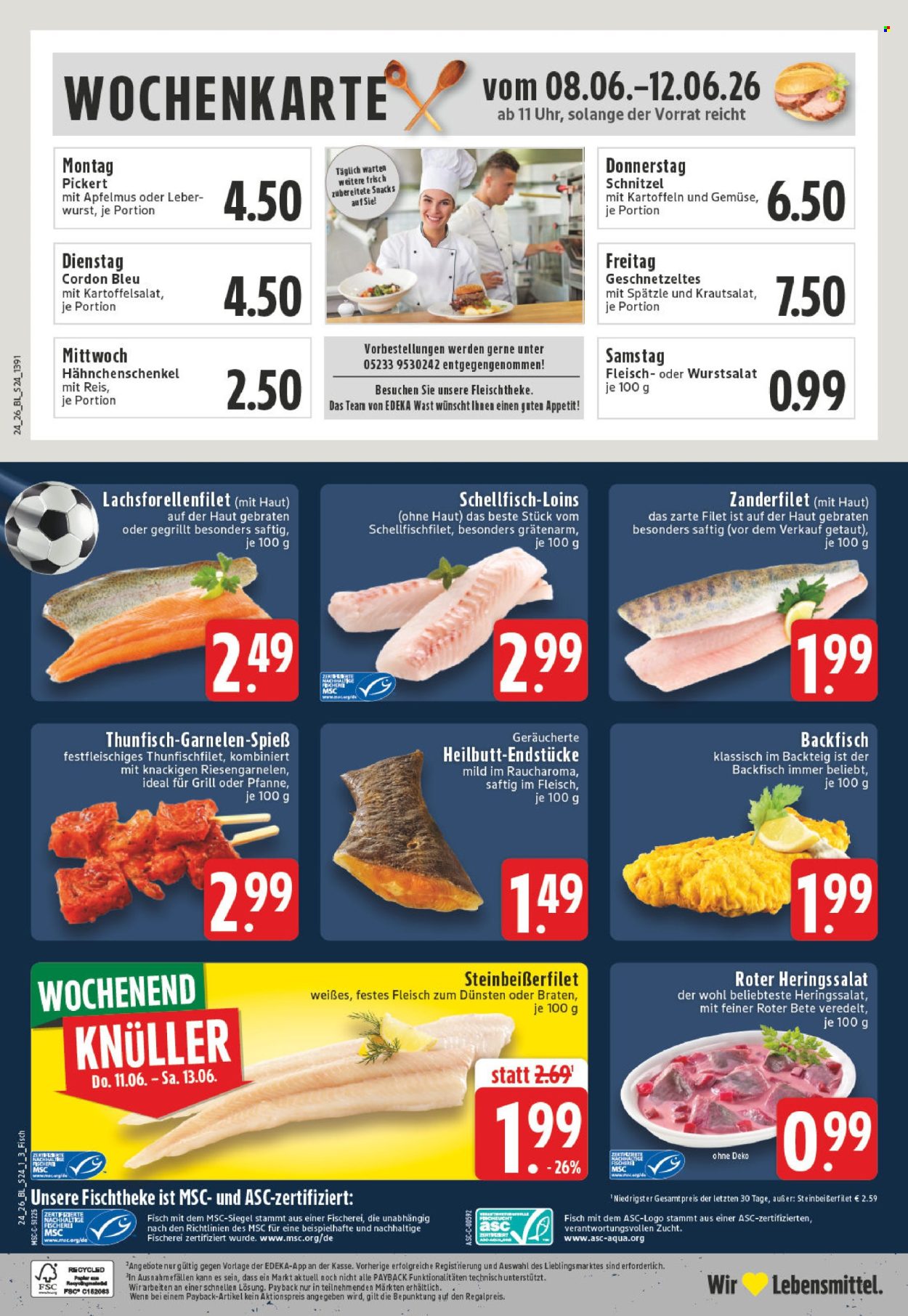 Leták Edeka - 8.6.2026 - 13.6.2026. Strana 26