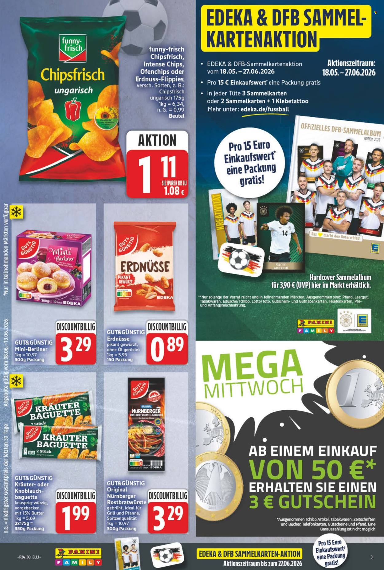 Leták Edeka - 8.6.2026 - 13.6.2026. Strana 3