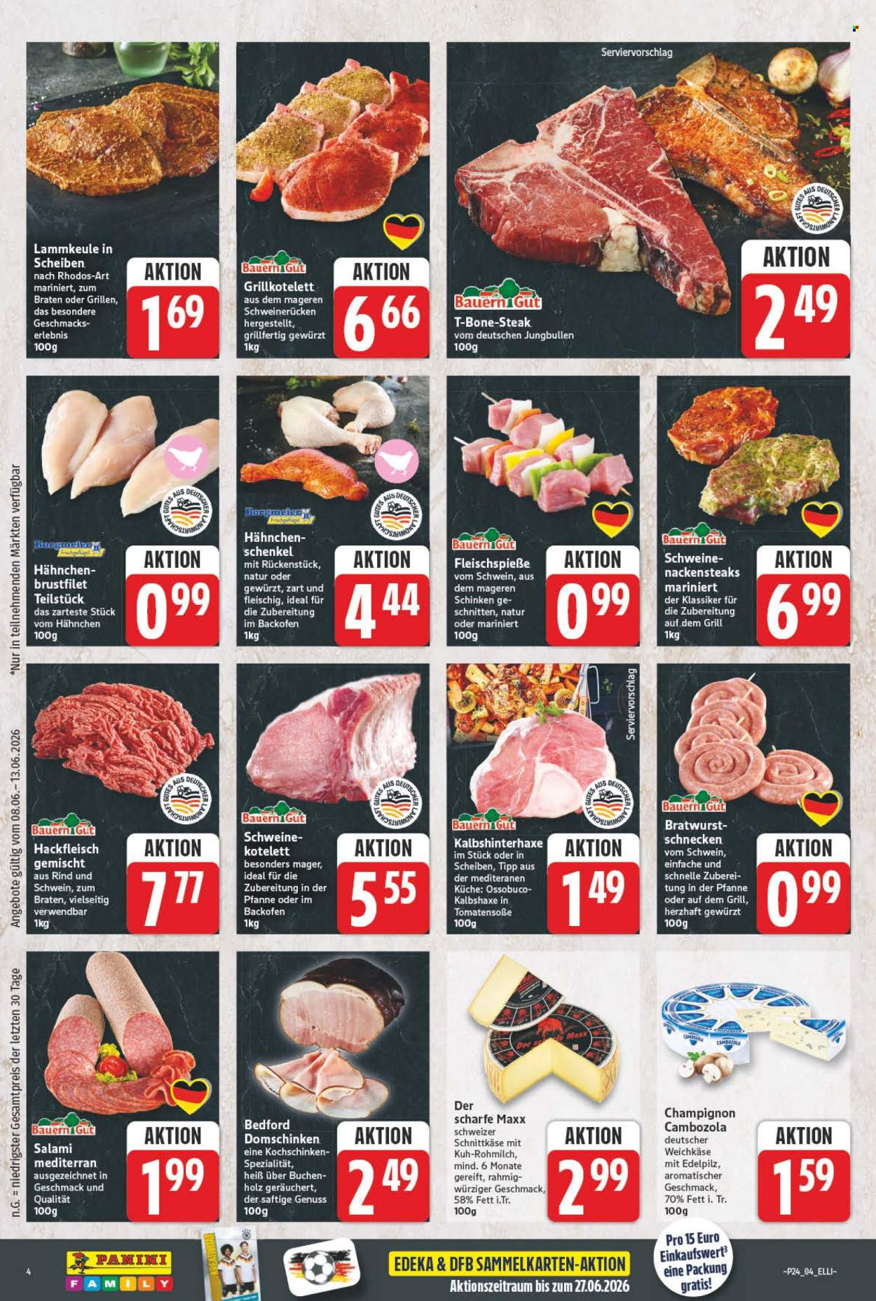 Leták Edeka - 8.6.2026 - 13.6.2026. Strana 4
